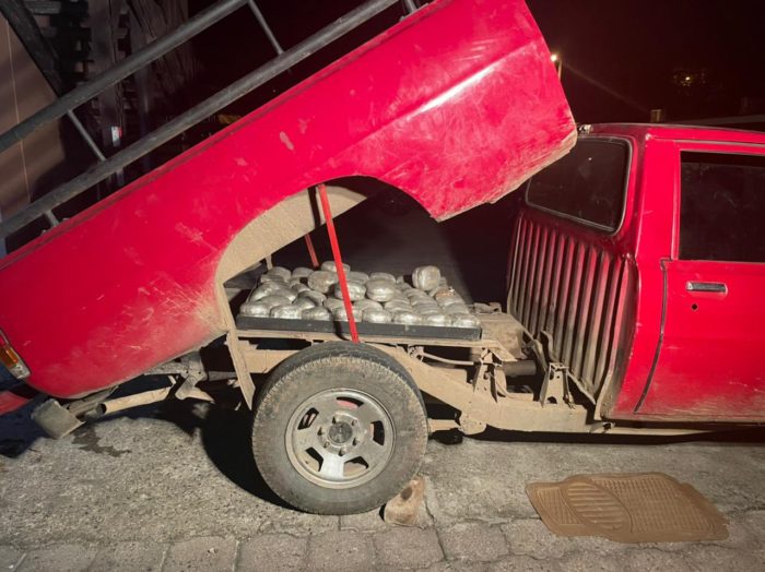 Incautan cargamento de marihuana en Olancho