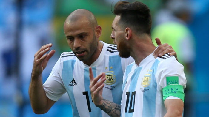 Mascherano: “Hay mucha ilusión, hace mucho tiempo Argentina no nos representaba tan bien”