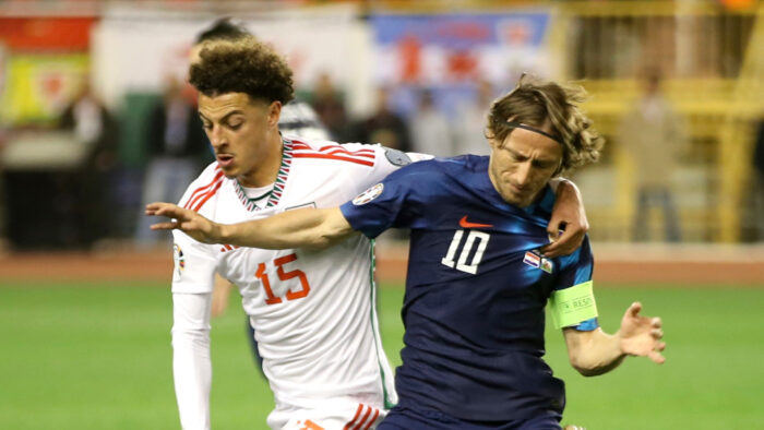 Croacia v Gales Eliminatorias Euro 2024 03252023