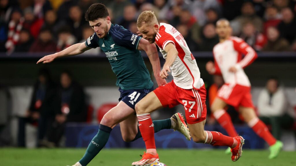 Arsnal vs Bayern Munich (Getty)