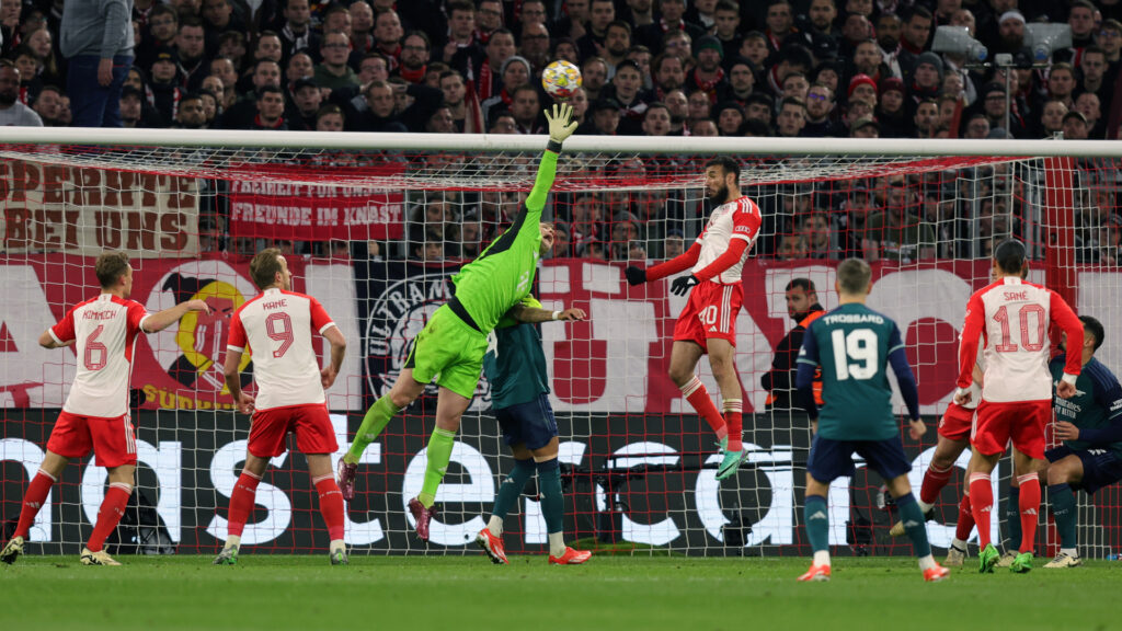Manuel Neuer FC Bayern München v Arsenal FC Quarter final Second Leg UEFA Champions League 04172024 (Christina Pahnke - sampics/Getty Images)