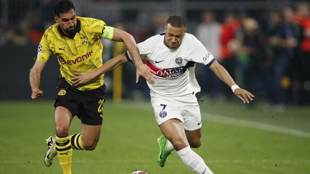 PSG vs Borussia Dortmund (Getty)