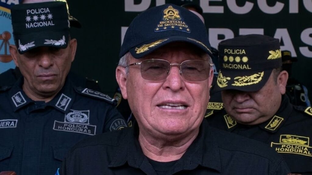 Secretario de Seguridad detalla planes presupuestarios en el territorio de Honduras