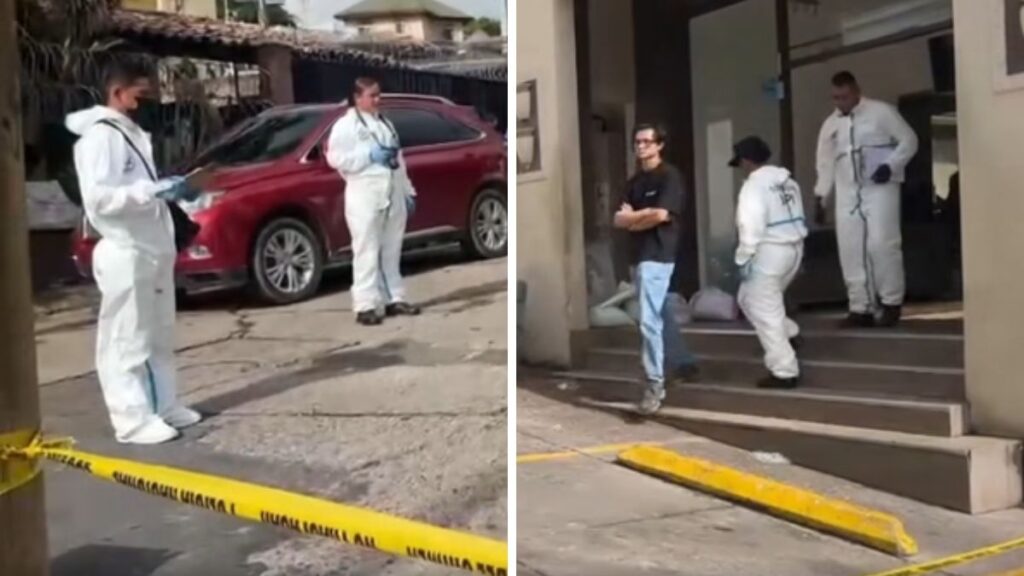 Restaurante de comida china en el Bulevar Juan Pablo II de Tegucigalpa tras atentado