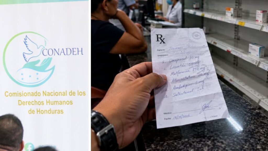 falta de medicamentos