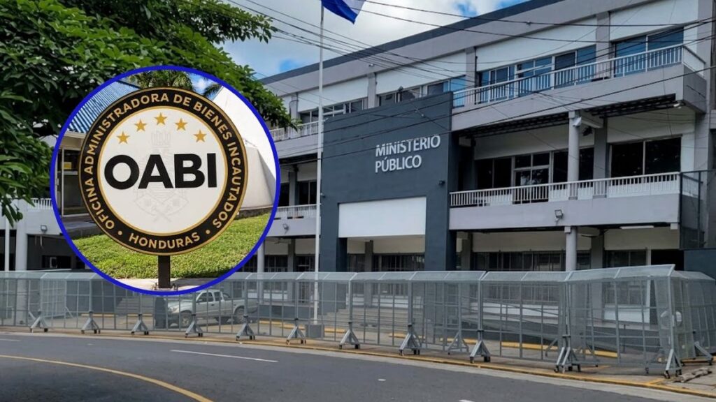 Fachada de la Oficina Administradora de Bienes Incautados en Honduras