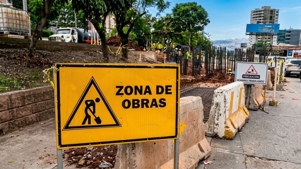 Obras del Túnel Florencia Sur que conectará con el bulevar Suyapa
